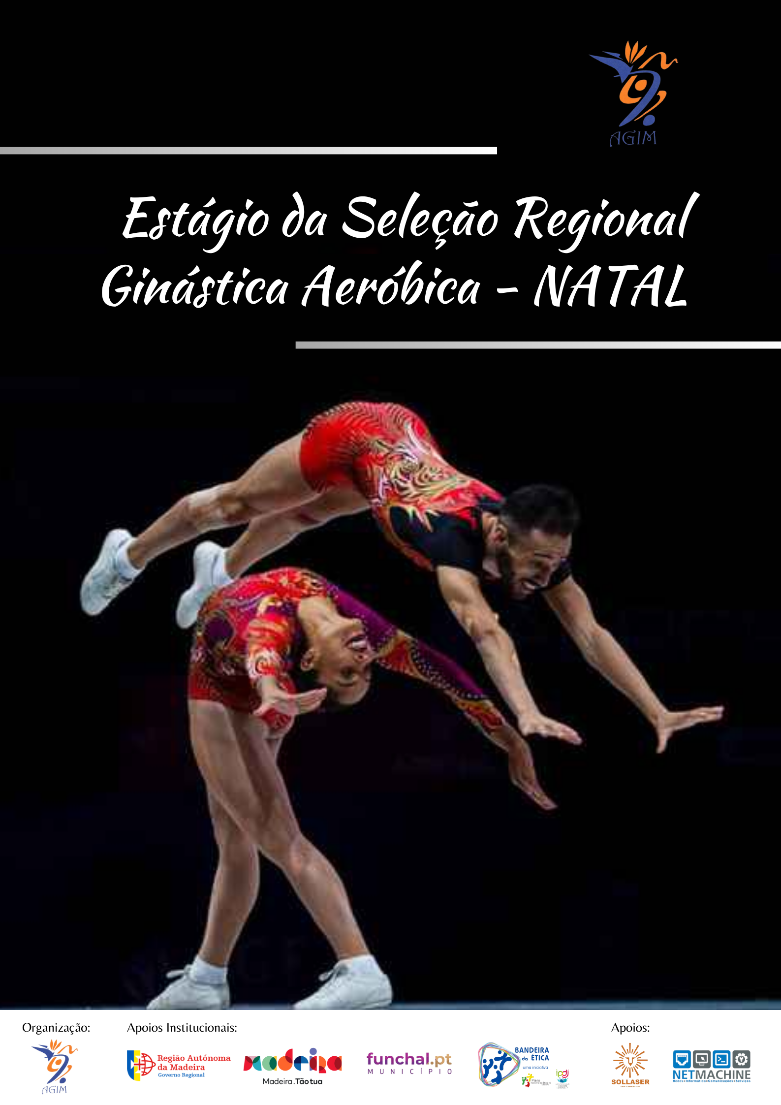 Estágio de Natal de Seleção Regional de Ginástica Aeróbica